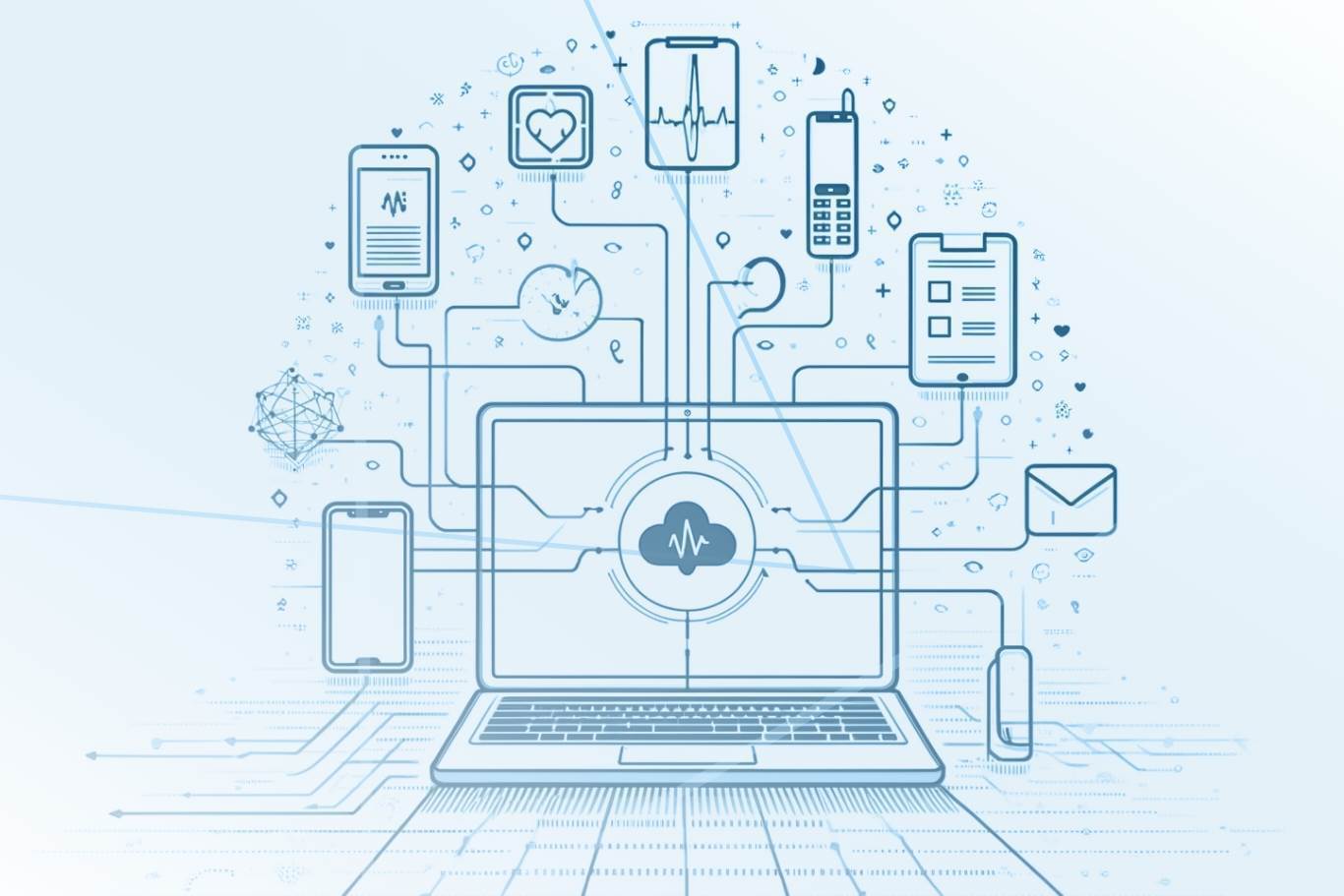 APIs salud, integración datos médicos, desarrollo software salud, seguridad datos médicos, personalización cuidado médico, aplicaciones médicas, digitalización salud