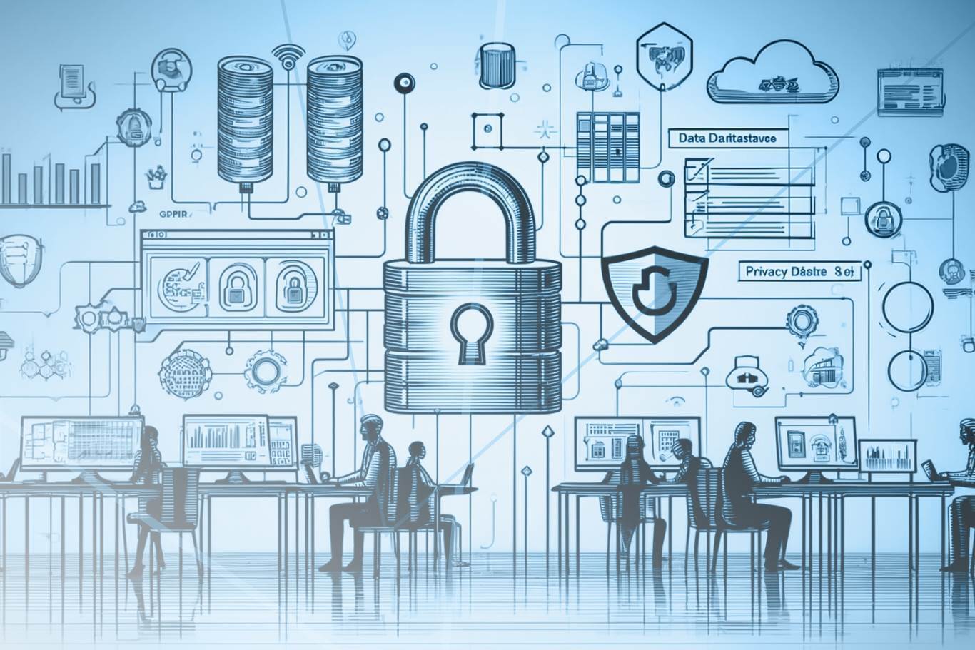 Power BI, GDPR, manejo de datos, cumplimiento, seguridad de datos, protección de datos, análisis de datos, software de análisis, política de privacidad, regulaciones de GDPR, auditoría de datos