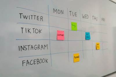 Plantilla de plan de contenido en redes sociales