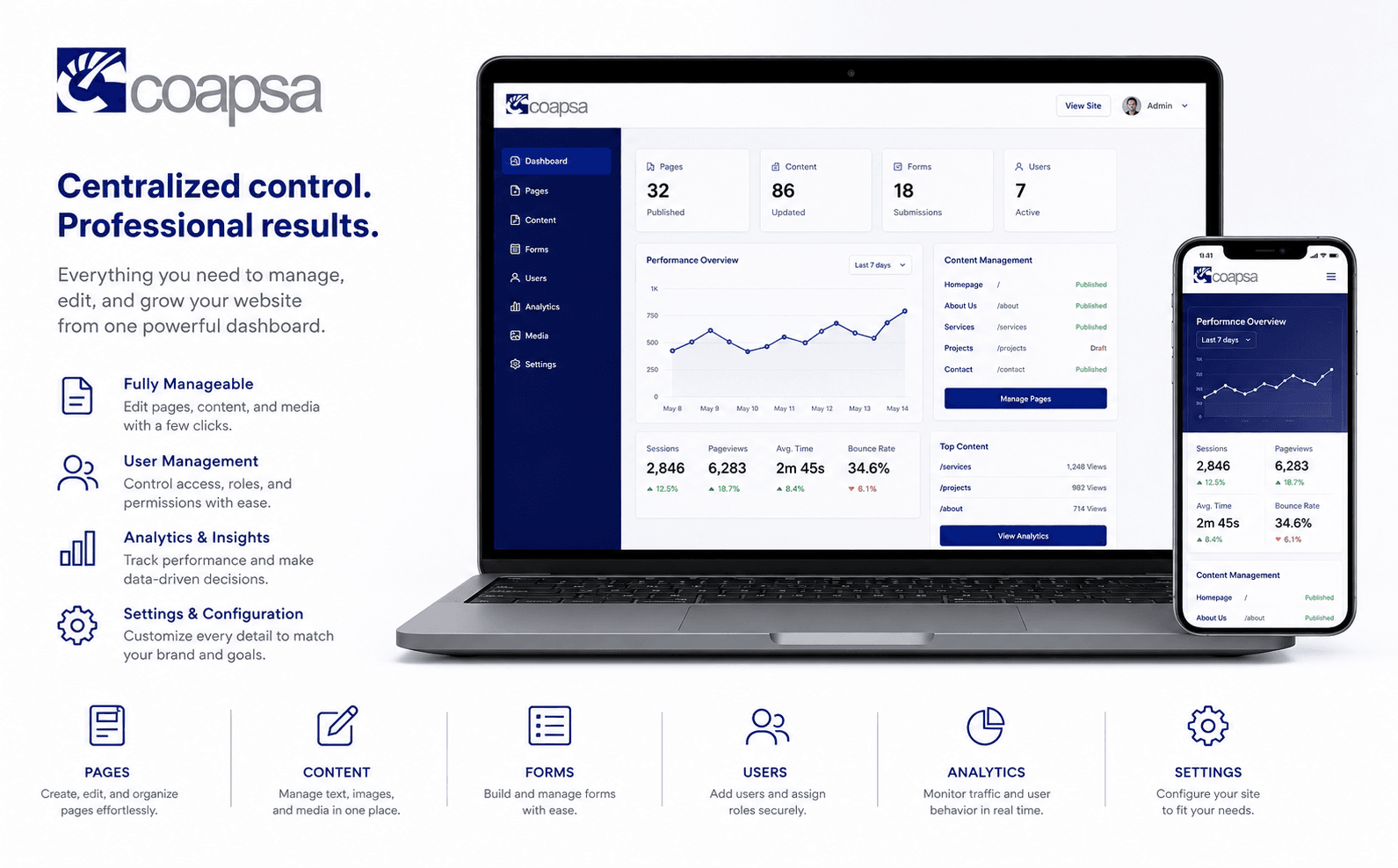 COAPSA — Web corporativa totalmente gestionable — Galeria 2