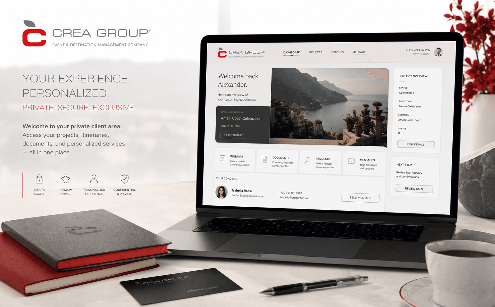 CREA GROUP — Una experiencia digital a la altura de eventos extraordinarios — Galería 2