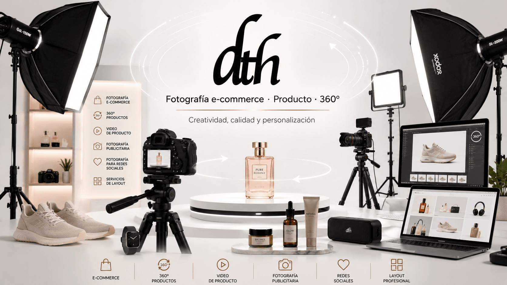 Damatha Estudio — Flujo fotográfico inteligente y entrega digital de galerías