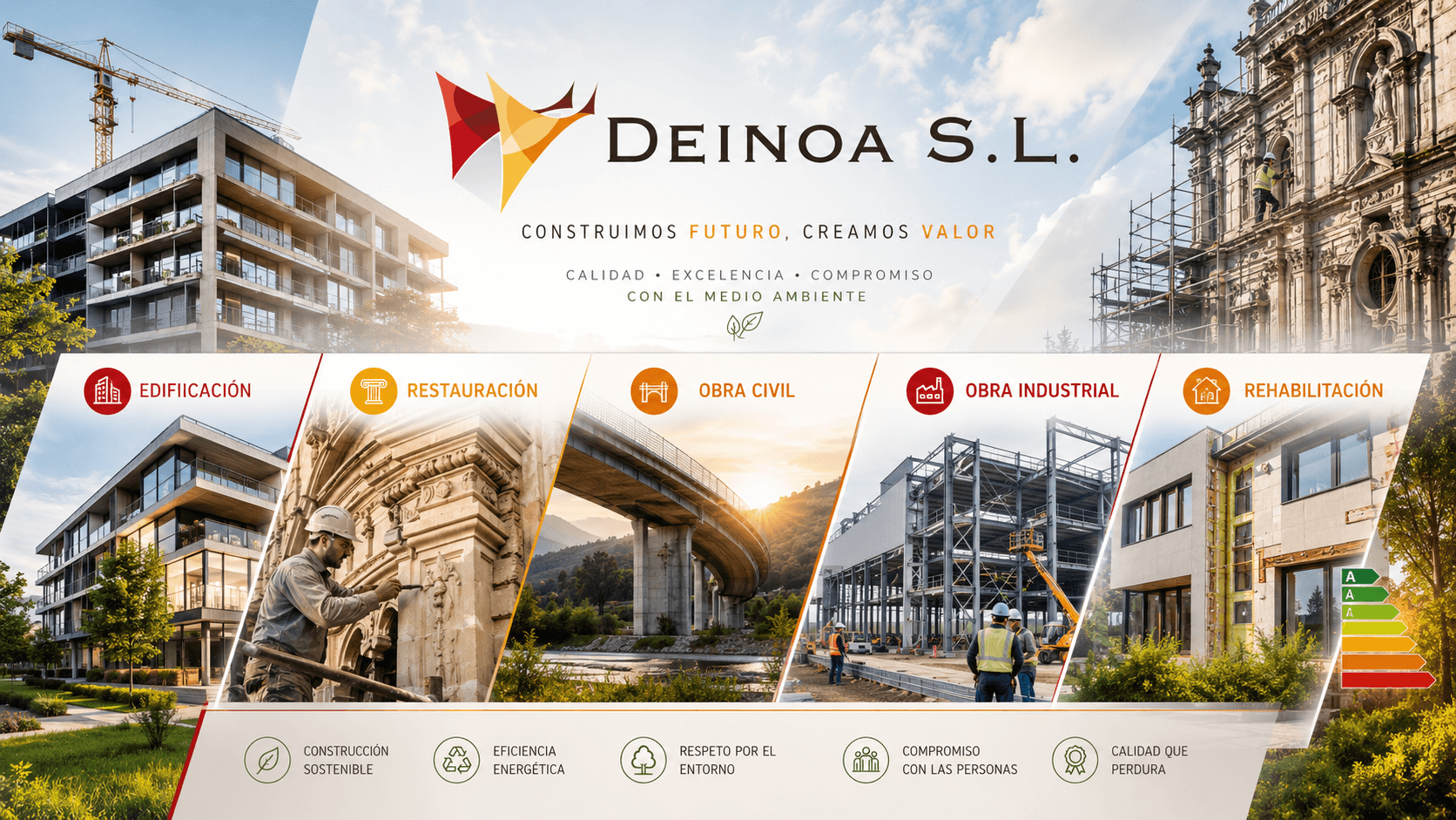 DEINOA — Gestión integral de obras, recursos y procesos empresariales