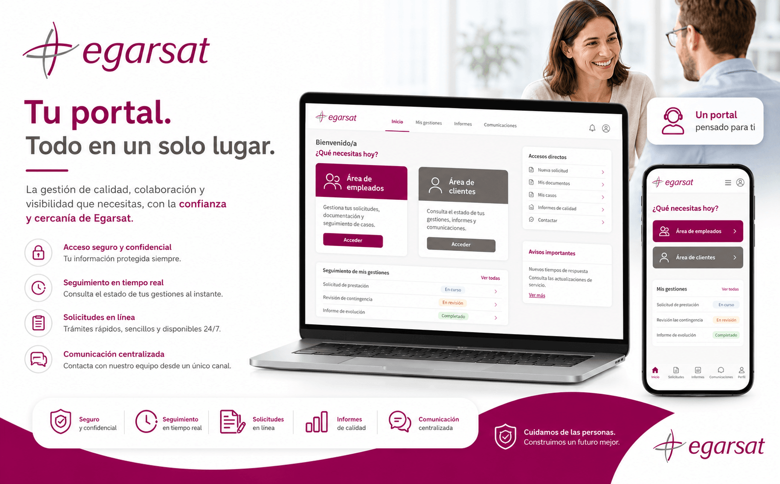 Egarsat — Gestión centralizada de calidad para hospitales y entidades — Galeria 1