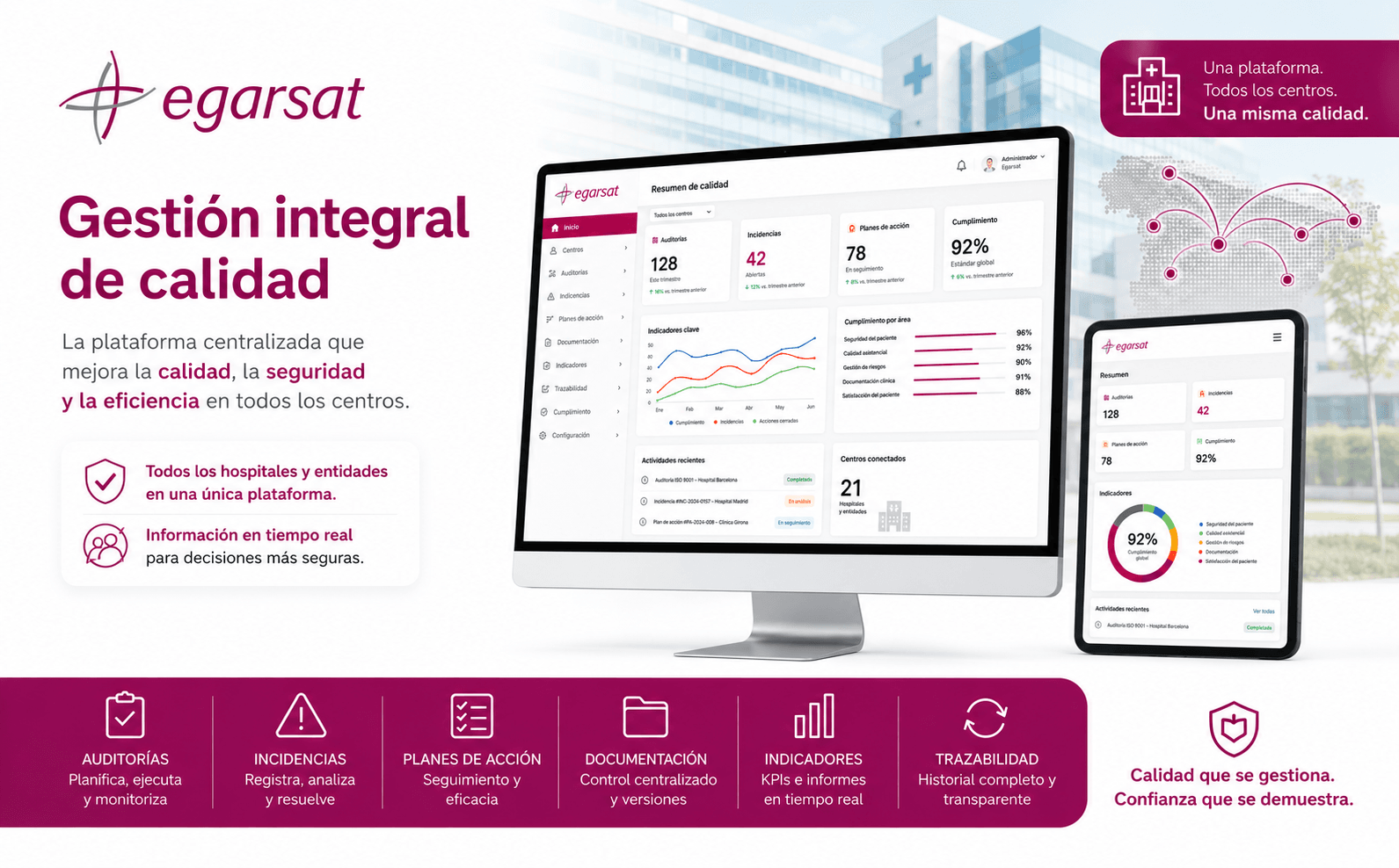 Egarsat — Gestión centralizada de calidad para hospitales y entidades — Galeria 2