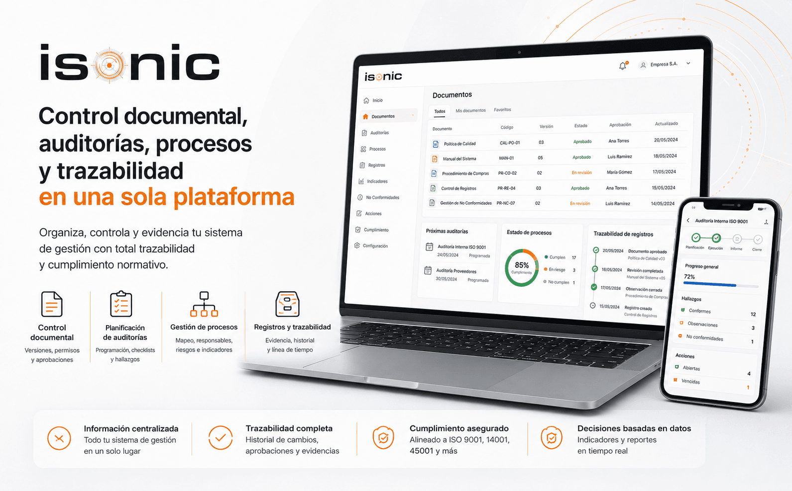 ISONIC – Plataforma web de gestión ISO — Gallery 1