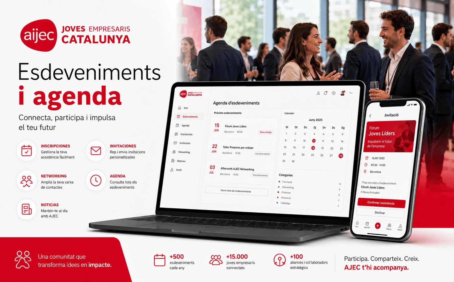 AIJEC — Plataforma digital para la gestión de una comunidad empresarial — Galería 1