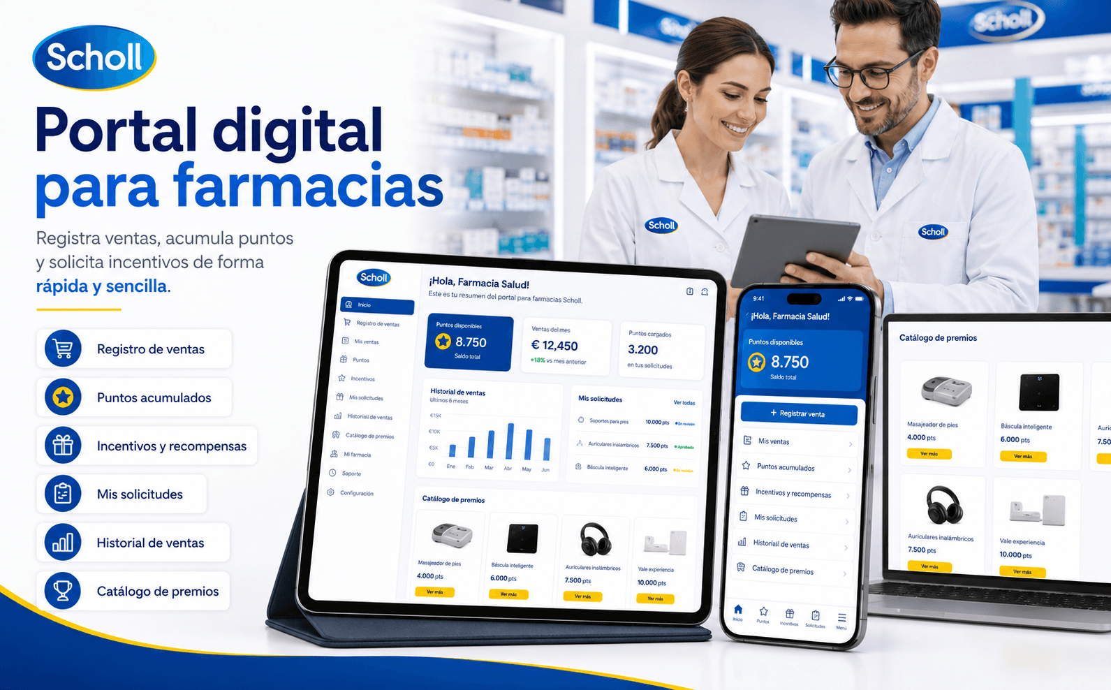SCHOLL - Sistema avanzado y automatizado de incentivos para farmacias — Galeria 1