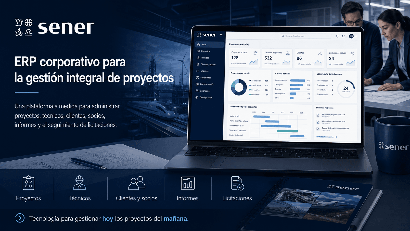 SENER — ERP corporativo para la gestión integral de proyectos