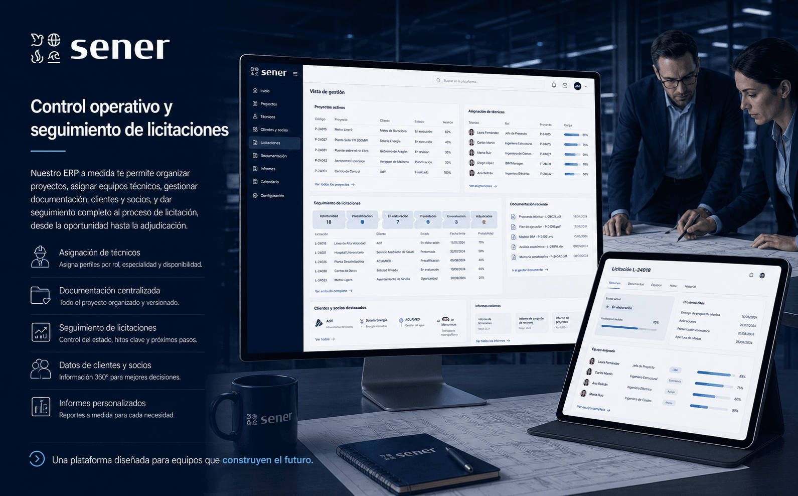 SENER — ERP corporativo para la gestión integral de proyectos — Galería 2