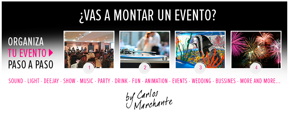 EVENTS BY CARLOS MARCHANTE WEB