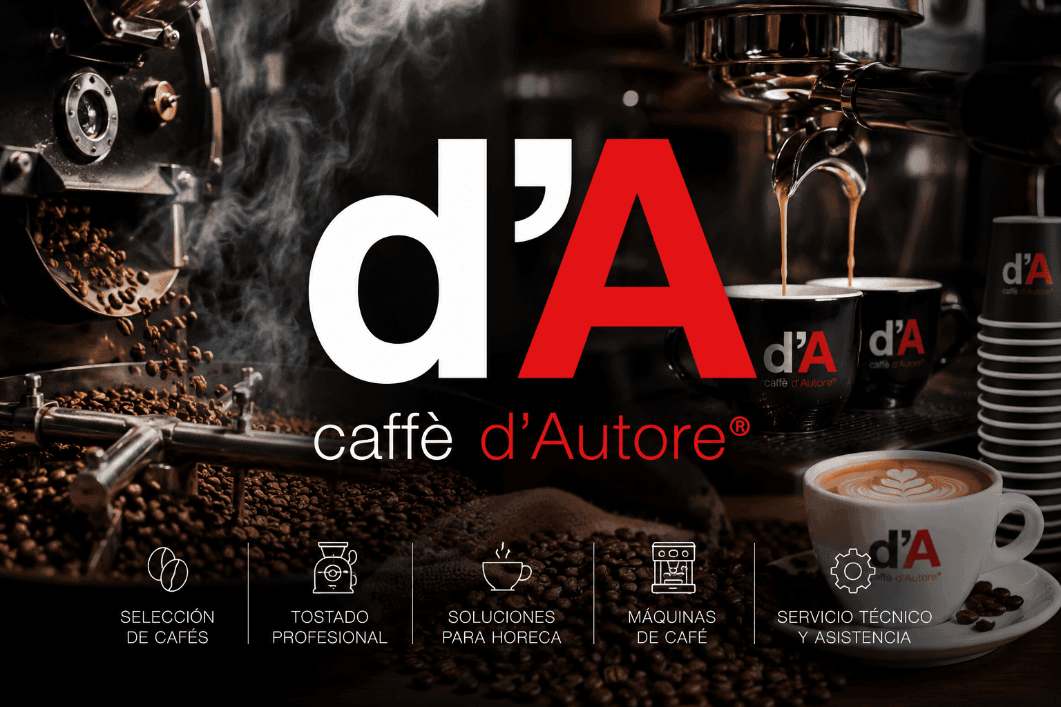 CAFÉ D´AUTORE - Aplicación para gestión técnica, asistencia, recambios y reparaciones