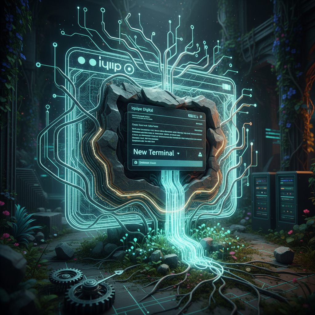 Navegador: Nueva Terminal, Primera Mirada a la CLI Web de Iquipe Digital