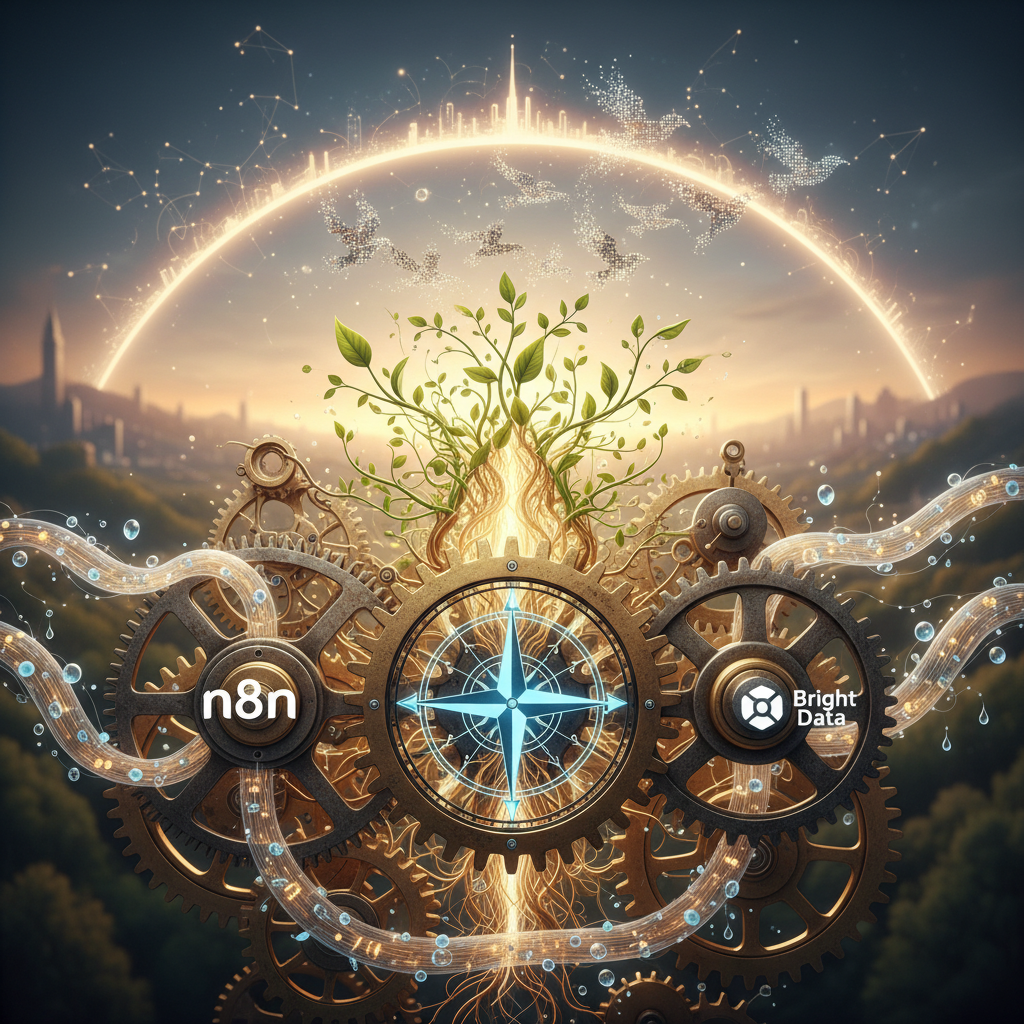 Buscador de Pasantías con IA: n8n y Bright Data