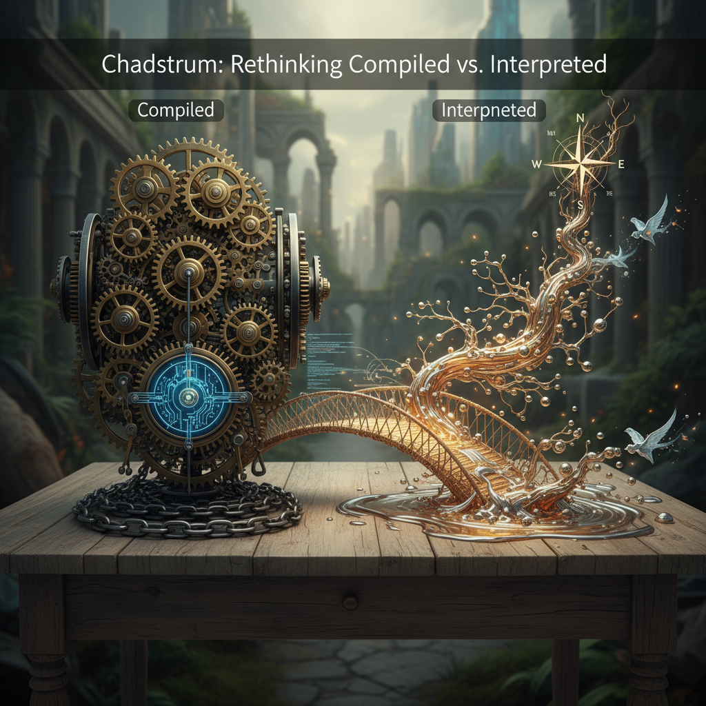 Chadstrum: Repensar Compilados vs Interpretados