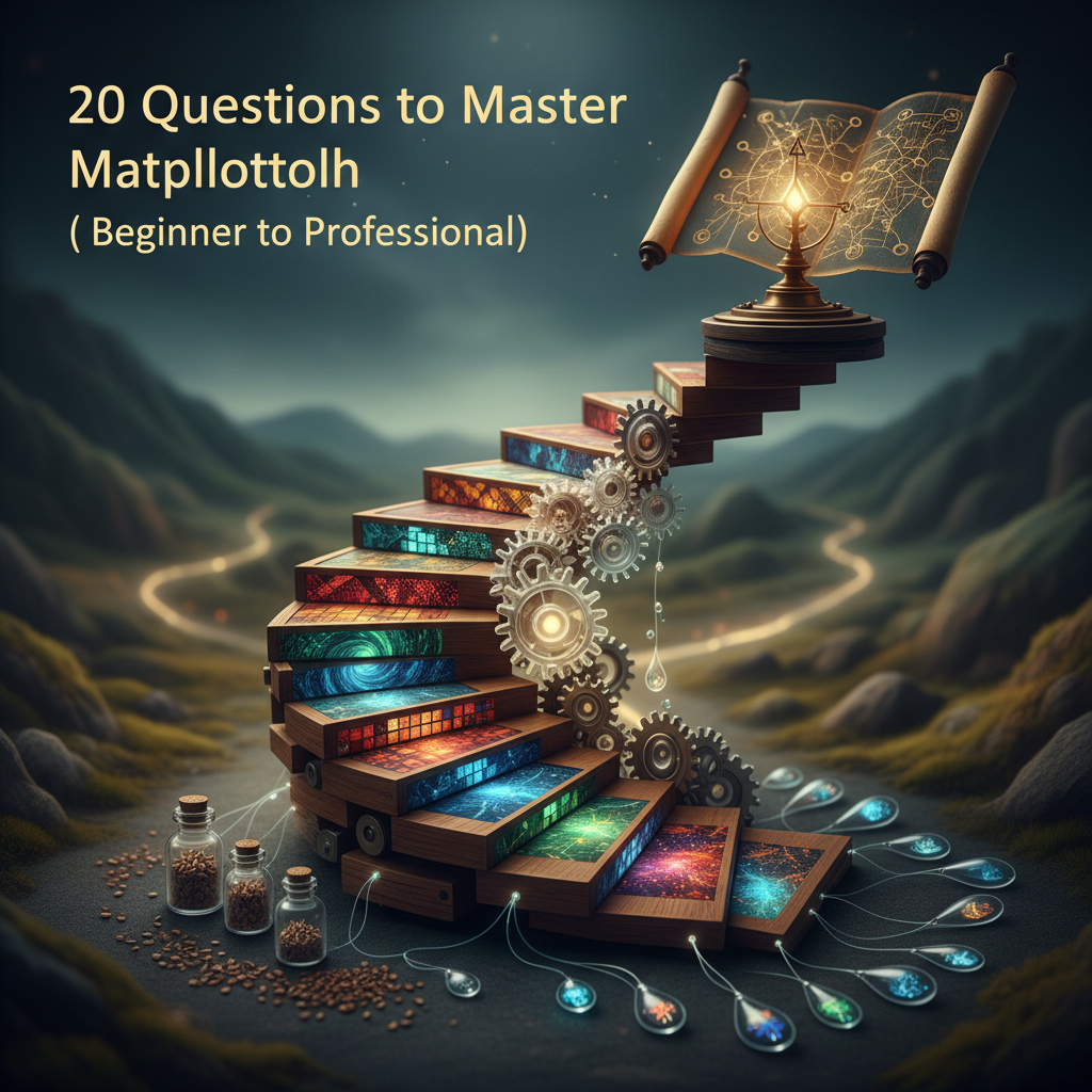 20 Preguntas para Dominar Matplotlib (Principiante a Profesional)