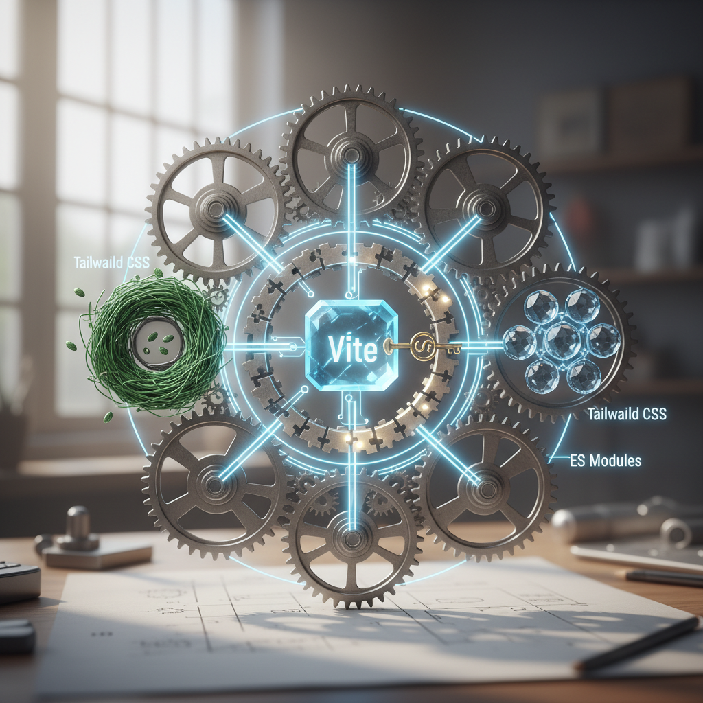 Solución a problemas de configuración de Tailwind en Vite con ES Modules
