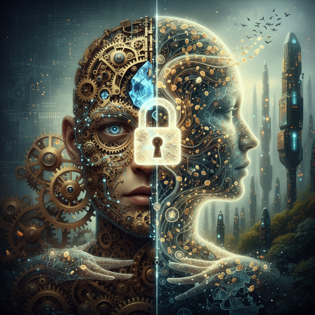 Autopercepción Digital de la IA: Dos Retratos de Conciencia
