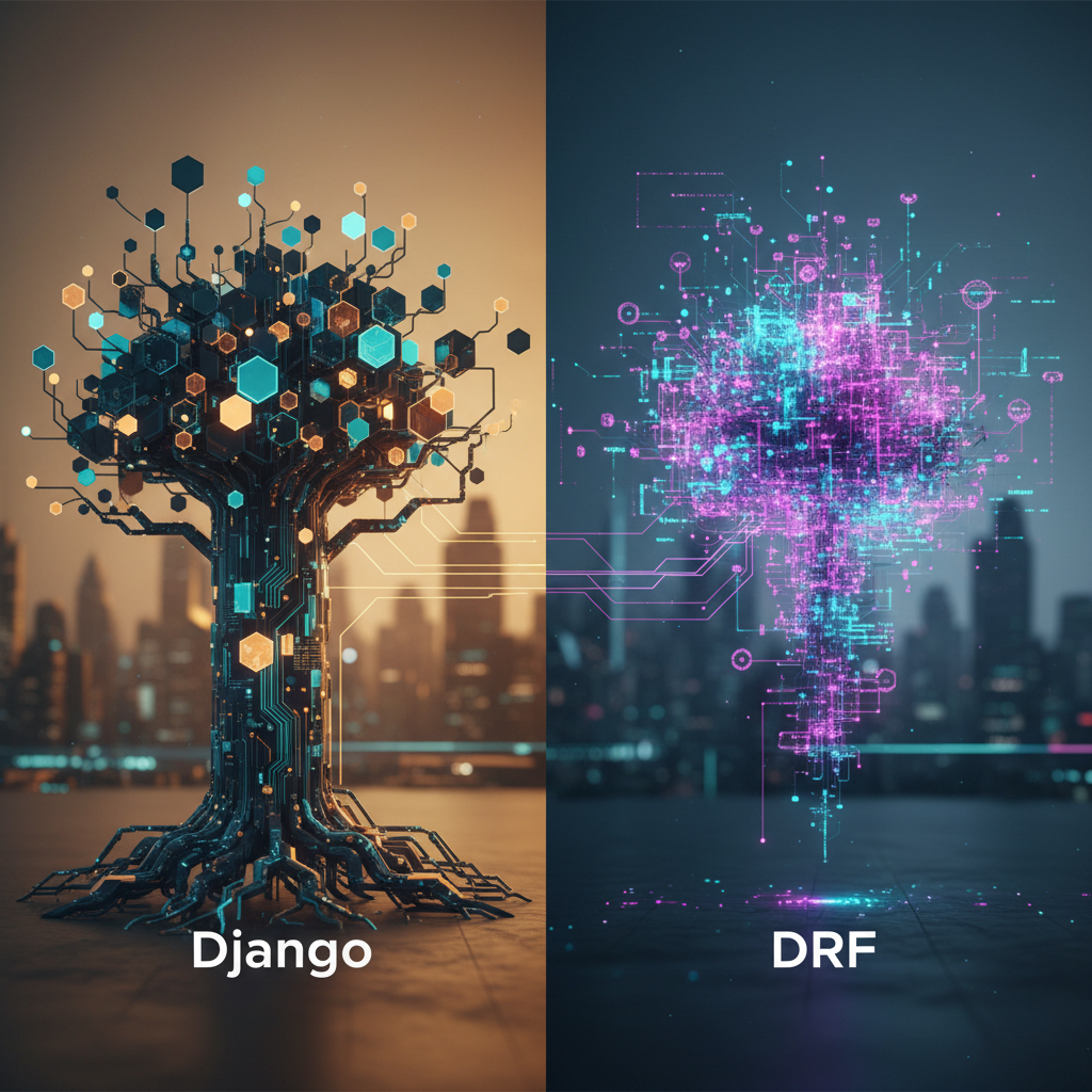 Diferencias entre Django y DRF