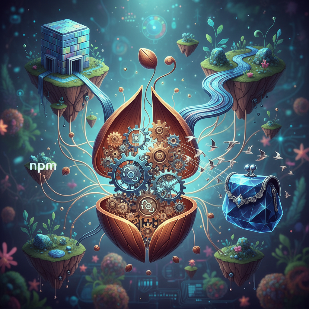 Impulsa el ecosistema con npm: React y la billetera Midnight Lace