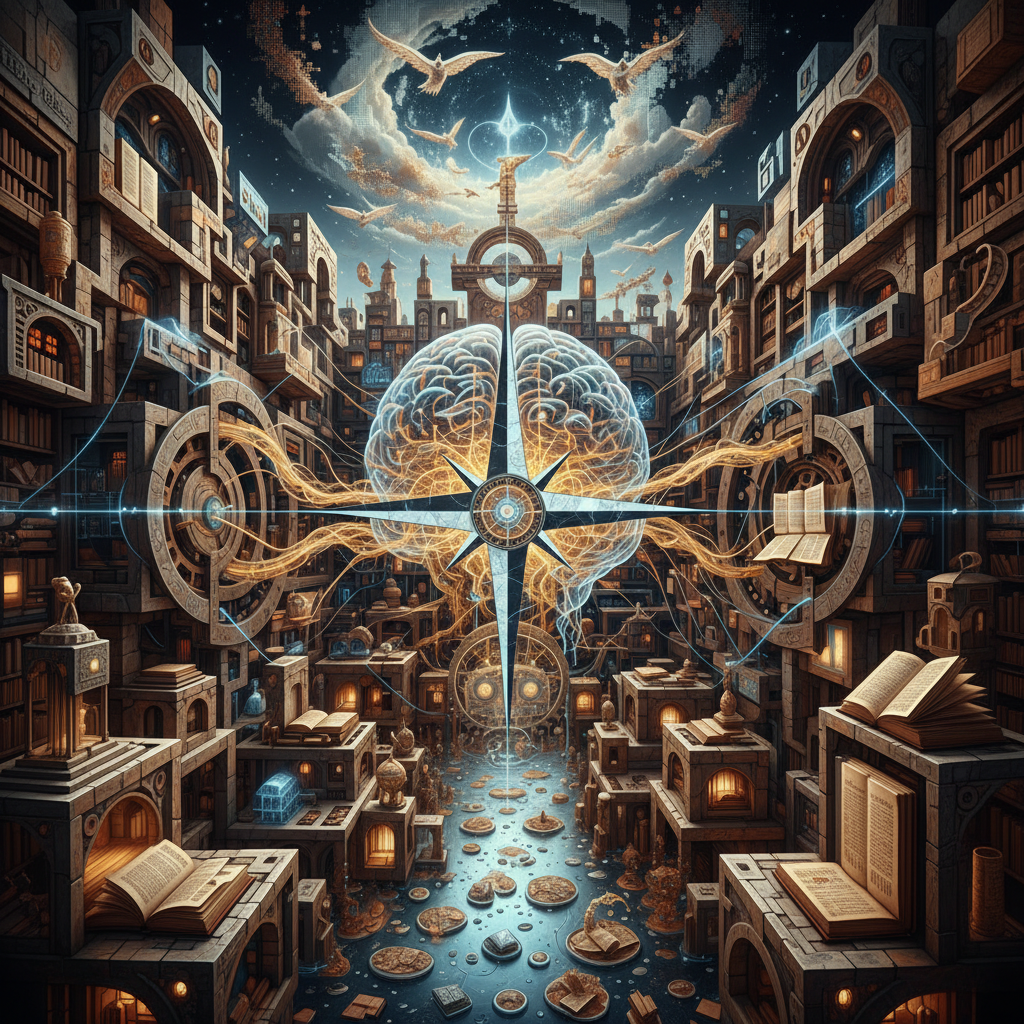 IA Refleja la Biblioteca de Babel