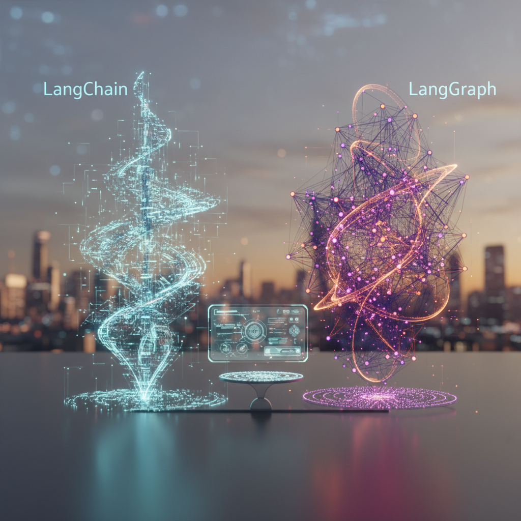LangChain vs LangGraph: cuál marco LLM usar