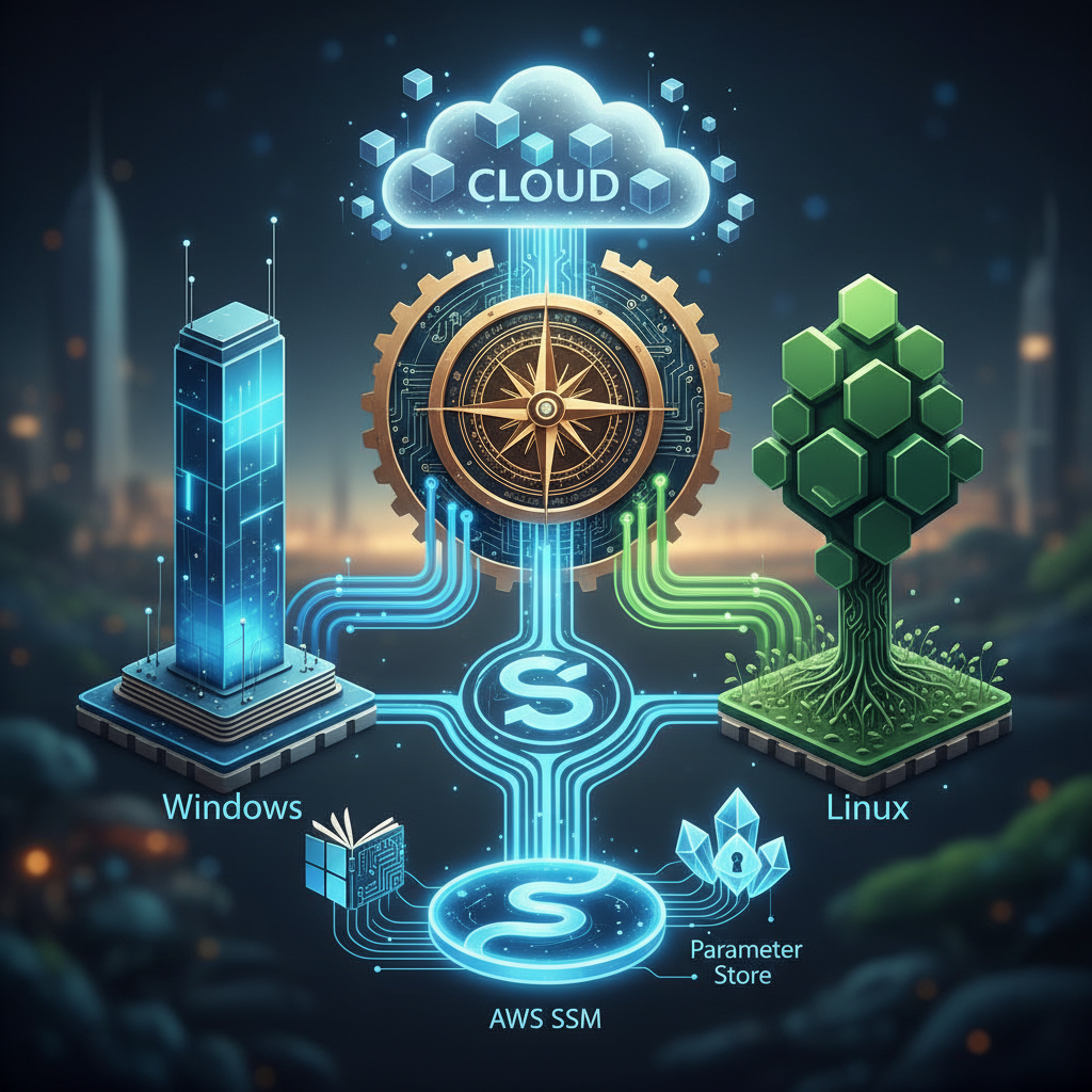 Despliegue de Agentes en Windows y Linux sin SSH con AWS SSM y Parameter Store