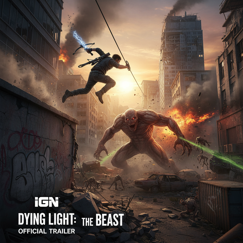 IGN: Dying Light: The Beast - Trailer oficial de Parkour y Combate