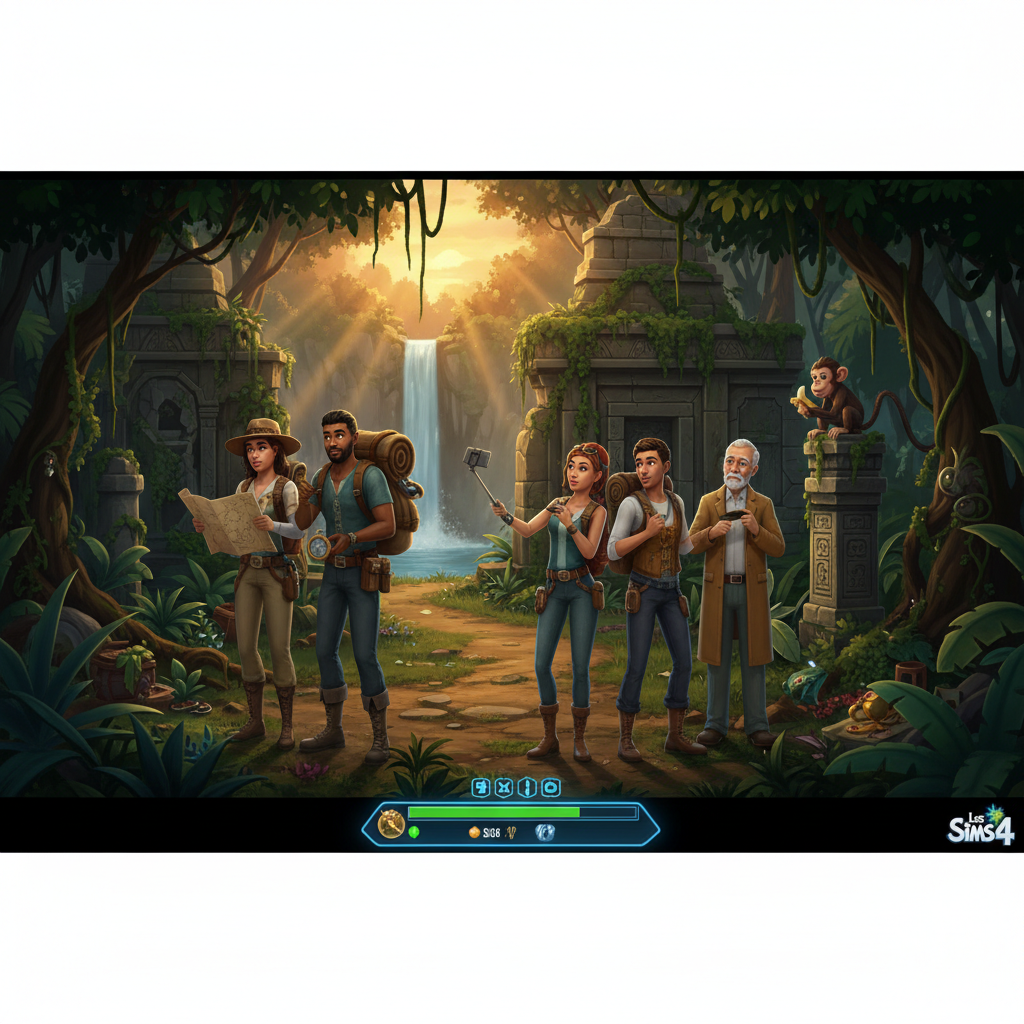 Los Sims 4: La Aventura Te Espera