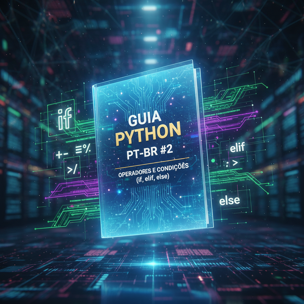 Guía de Python PT-BR #2: Operadores y Condiciones (if, elif, else)