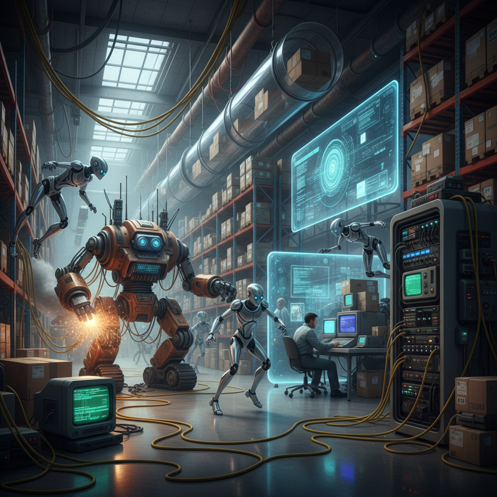 Robots y software legado: revolución en los almacenes