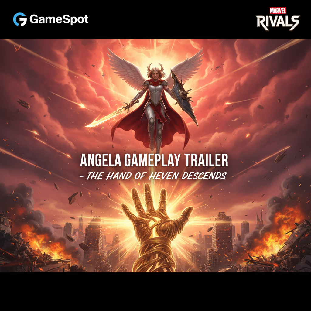 GameSpot: Marvel Rivals Angela Tráiler de Gameplay — La Mano de Heven Desciende