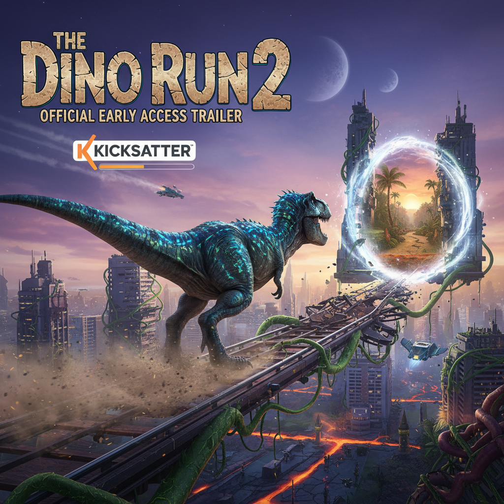 The Dino Run 2: Tráiler Oficial de Acceso Anticipado en Kickstarter
