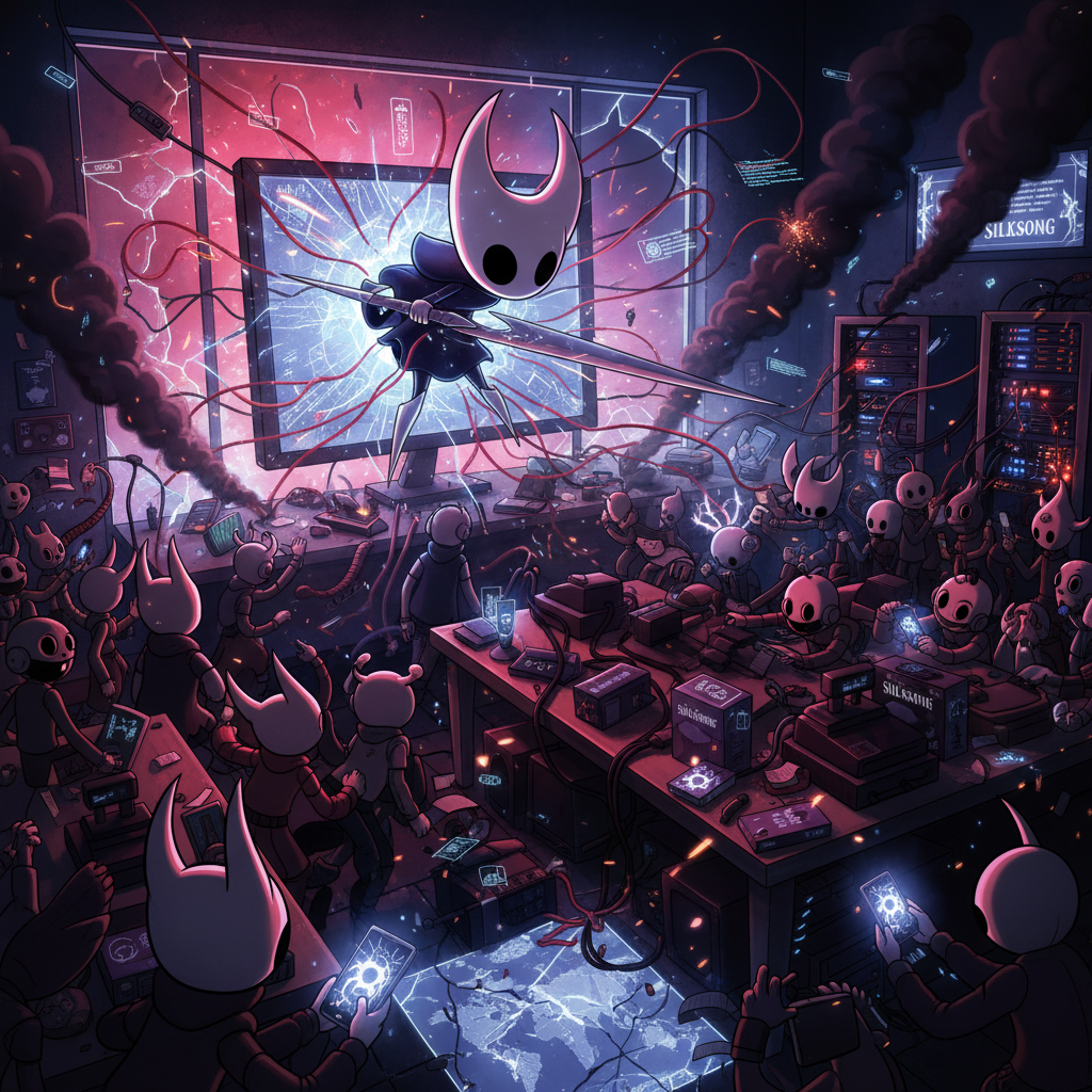 Hollow Knight: Silksong rompe Internet y colapsa tiendas