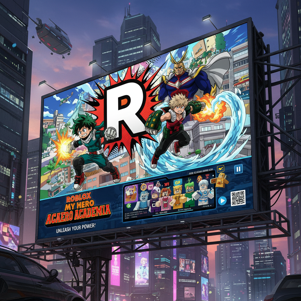 Roblox: Anuncio Oficial de My Hero Academia Ultimate