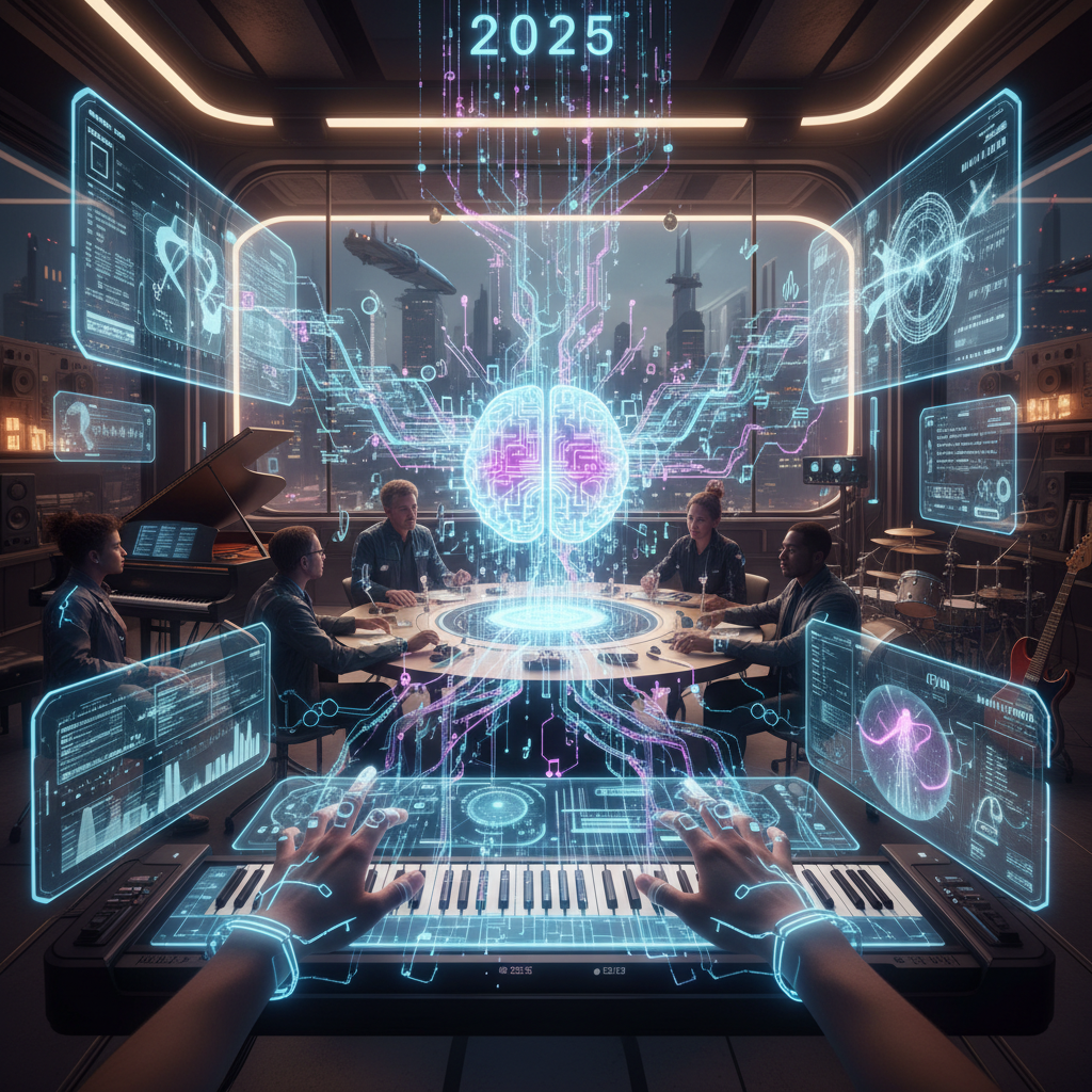 Música con IA: transformando creatividad y flujos de trabajo en 2025