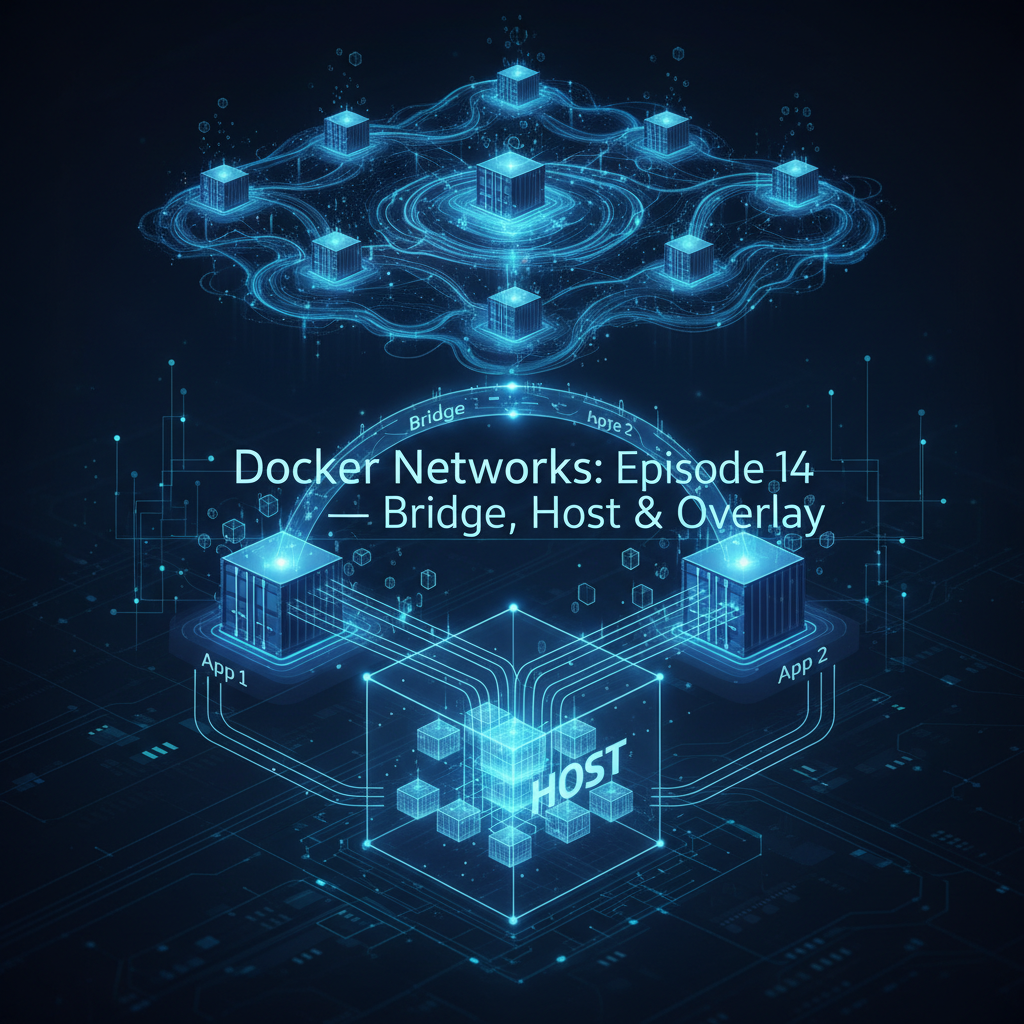 Redes de Docker: Episodio 14 — Puentes, Host y Overlay