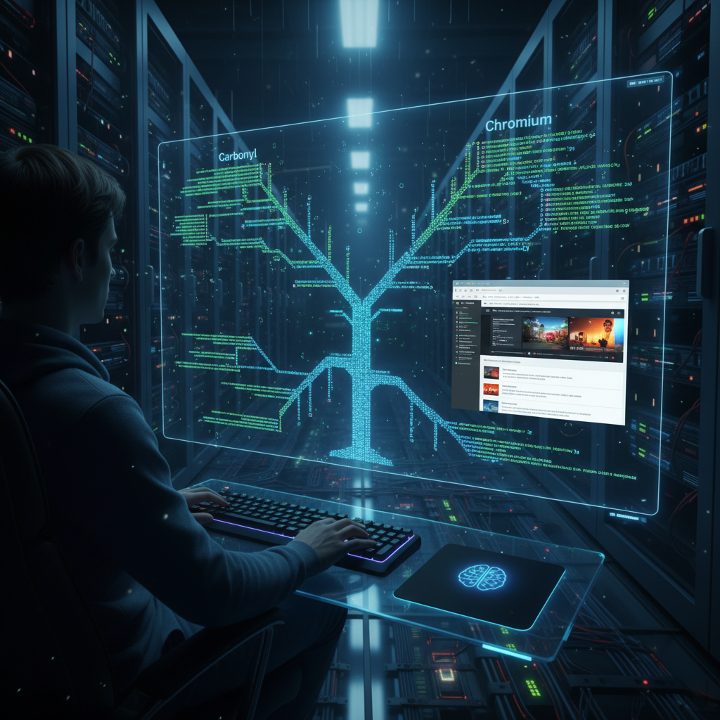 Carbonyl: Bifurcar Chromium para renderizar en vivo en la terminal