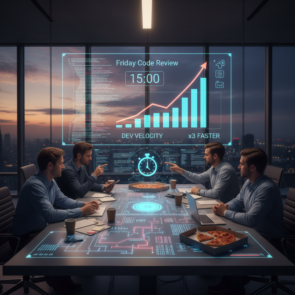 Revisiones semanales de código: 15 minutos los viernes para triplicar tu velocidad de desarrollo