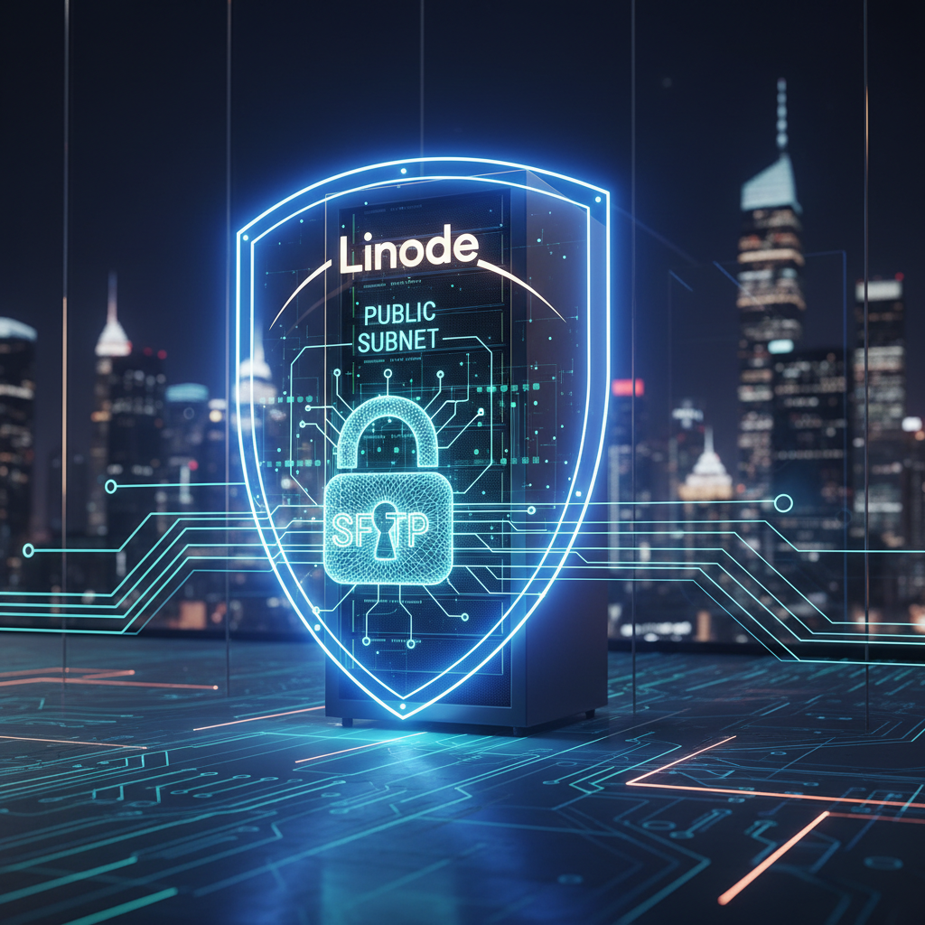 SFTP Seguro en la Subred Pública de Linode