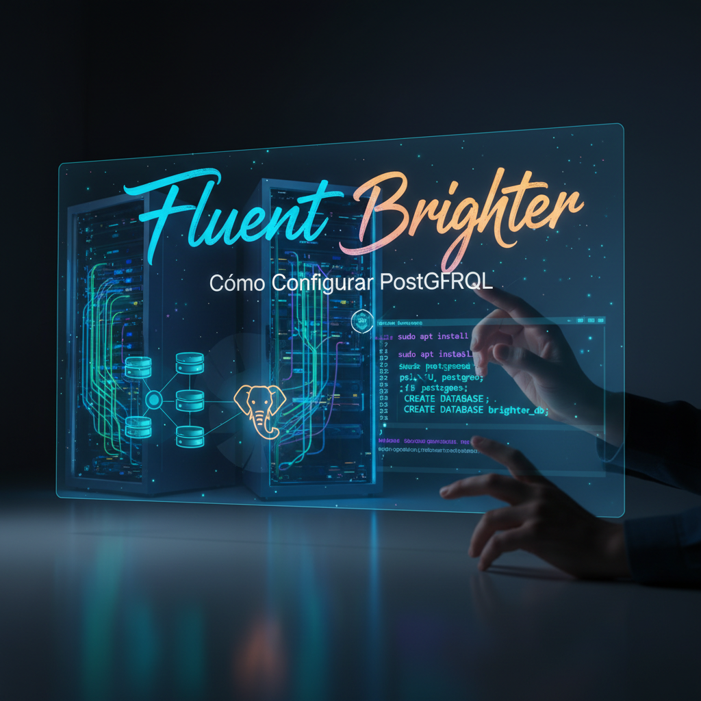 Fluent Brighter: Cómo Configurar PostgreSQL