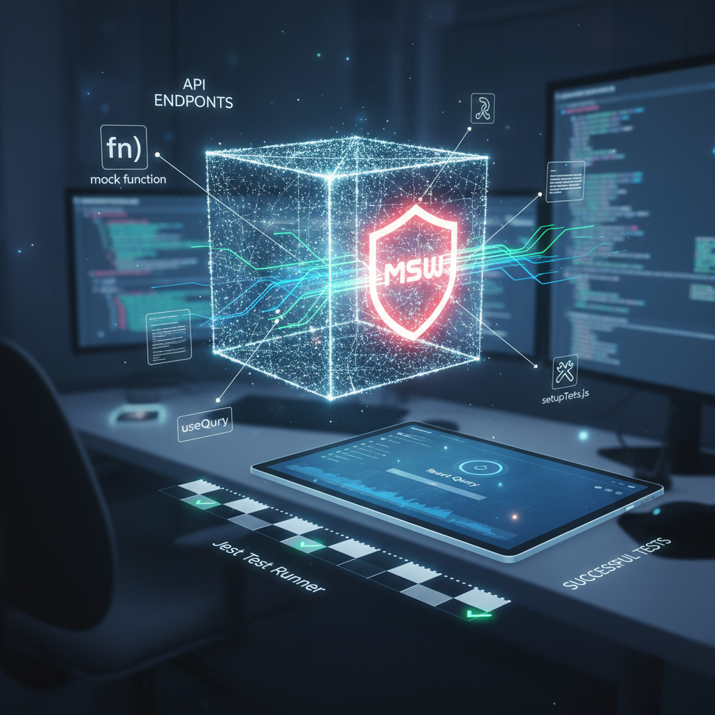 Mockeo de endpoints con MSW en Jest y React Query