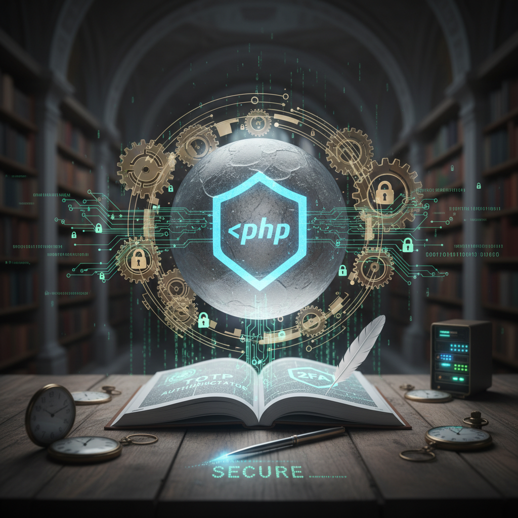 Autenticador TOTP: Biblioteca PHP ligera para 2FA segura