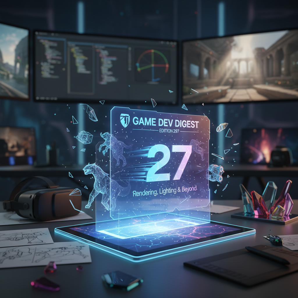 Digest de Desarrollo de Juegos — Edición 297: Render, Iluminación y más