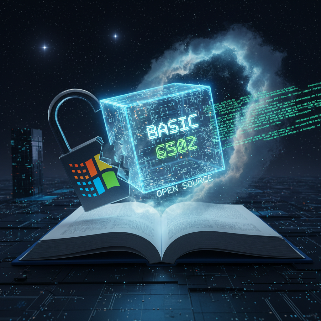 Microsoft libera el intérprete BASIC 6502 de código abierto