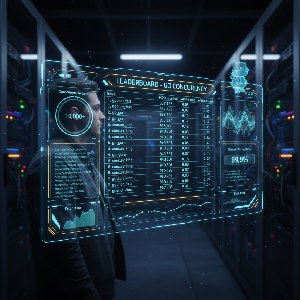 Leaderboard en Vivo de Alto Rendimiento con Concurrencia en Go