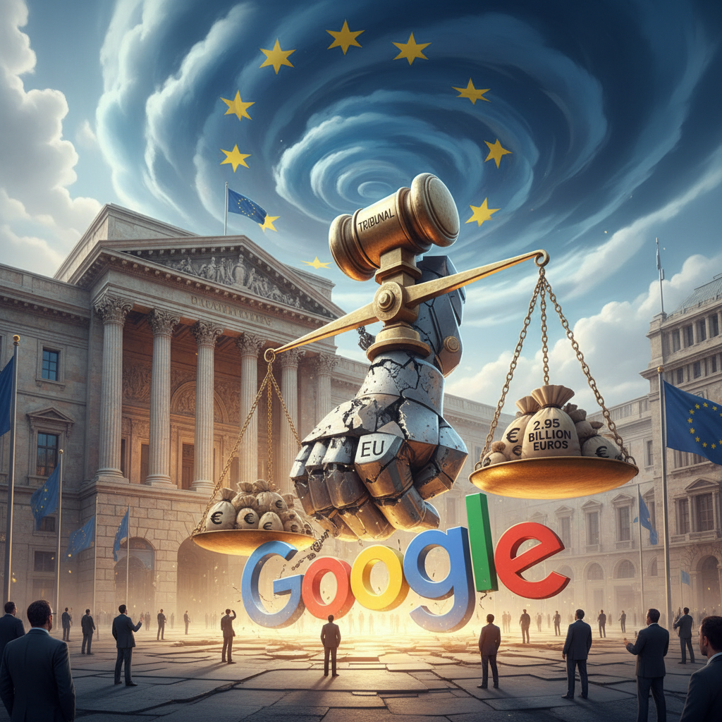 Google sancionado por la UE con 2,95 mil millones de euros por abuso de su dominio en la publicidad