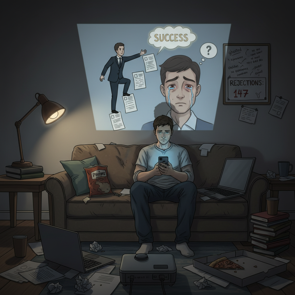 El lado honesto de mi búsqueda de empleo
