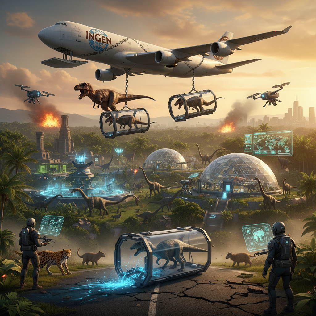 Jurassic World Evolution 3: Trailer de la Campaña Global