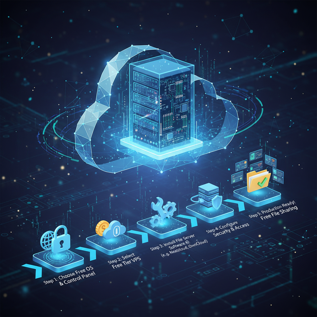Servidor de archivos de producción gratis en un VPS en pocos pasos